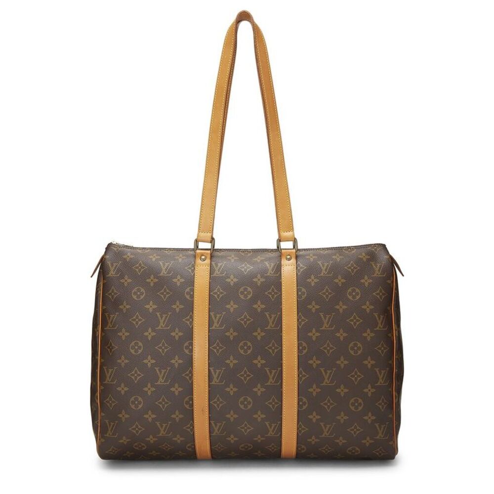 Louis Vuitton Brown Monogram Coated Canvas Sac Flanerie 45 (Authentic